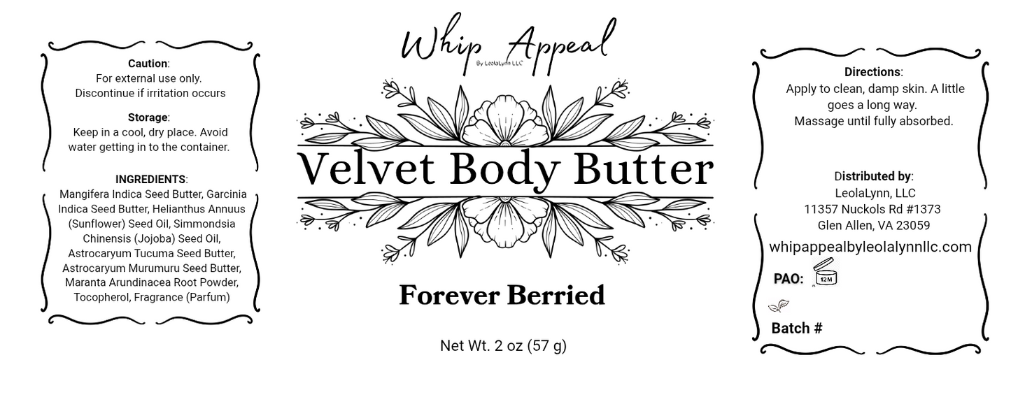 Forever Berried - Velvet Body Butter
