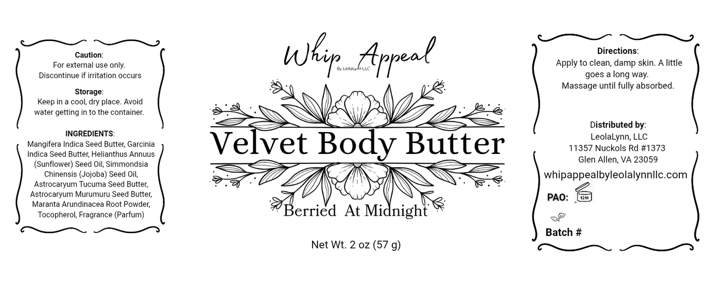 Berried at Midnight – Velvet Body Butter