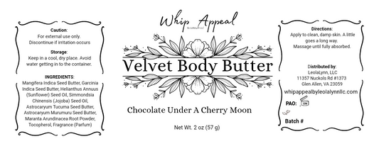 Chocolate Under a Cherry Moon – Velvet Body Butter